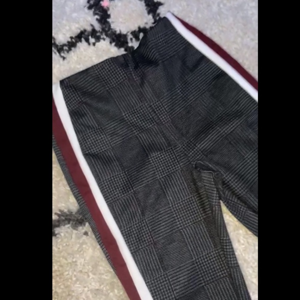 plaid pants